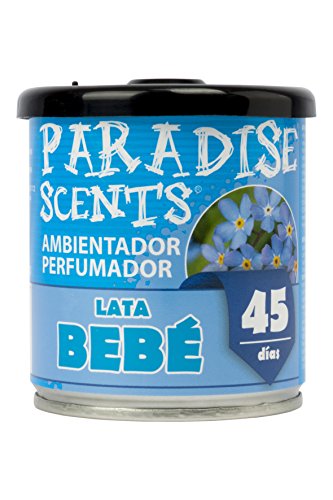 Paradise PER80133 Perfumador Lata Bebe, Color Azul, 100 gr Cover