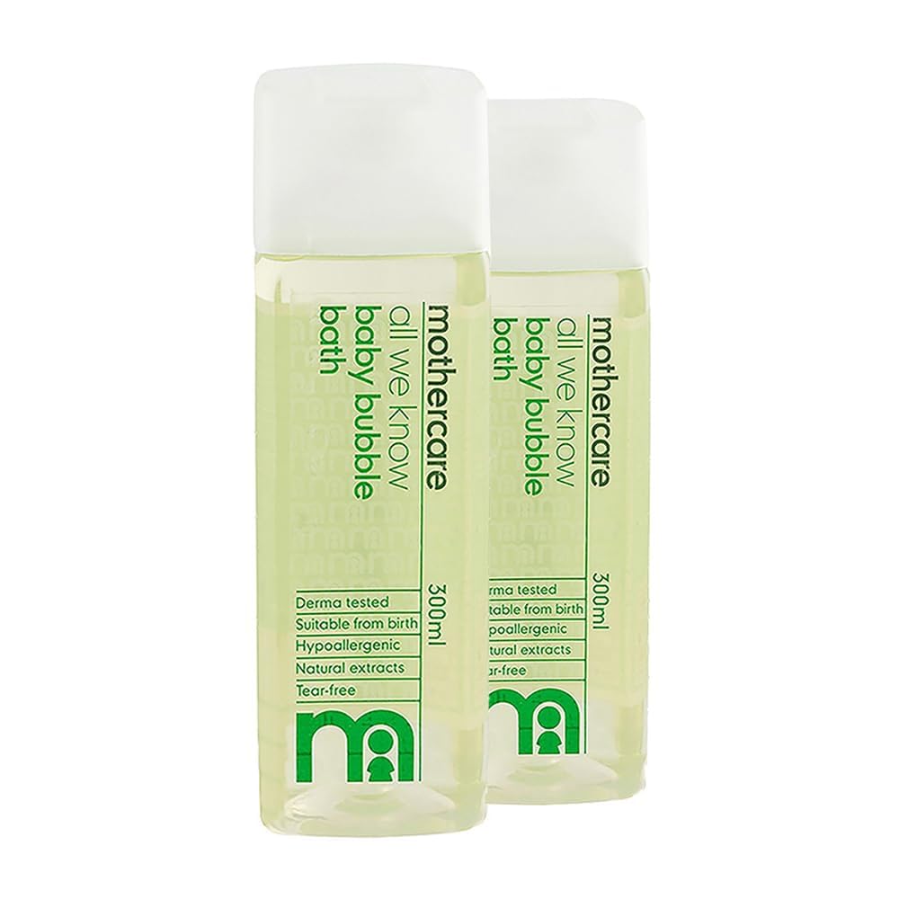 Mothercare All We Know Baby Bubble Bath (300ml, Pack of 2)-image-37