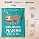 Einanmut Geschenk für Mama, Geschenk zum Geburtstag, für Mama/Damen, Fleecedecke, Geschenk zum Geburtstag für Mama, 157 x 132 cm