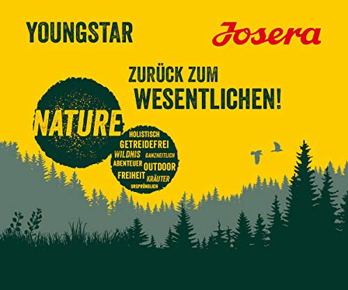 JOSERA YoungStar (5 x 900 g) | Junior | Premium Trockenfutter für wachsende Hunde | Geflügel & Kartoffel | getreidefrei | Welpenfutter für mittlere und große Rassen | Hundefutter | 5er Pack