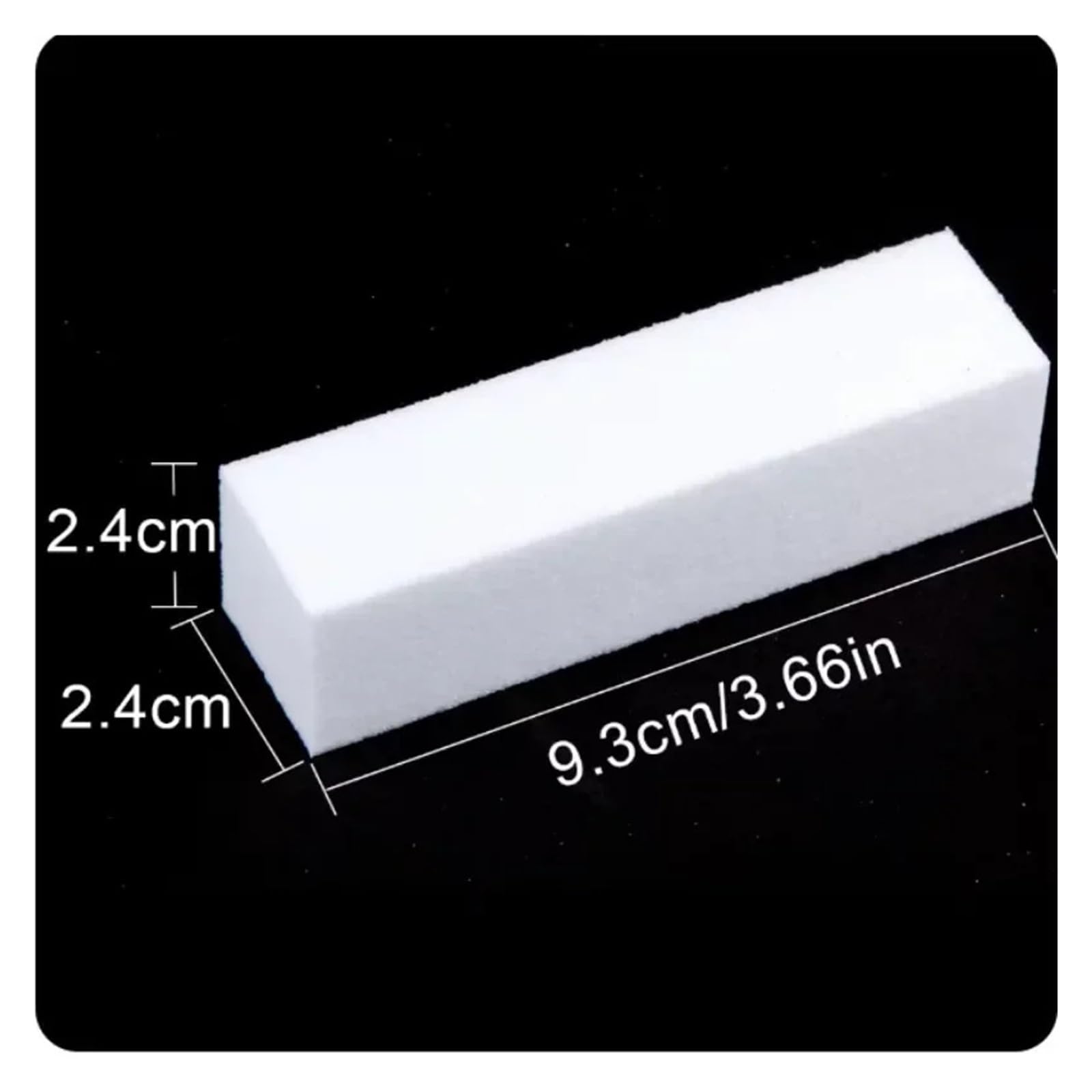 5/10/20 Stück Nagelpuffer Professionelle Nagelfeile Polierblock Maniküre Pediküre Feilen Schleifpolierschwamm Nailart-Werkzeuge(20pcs Blue)