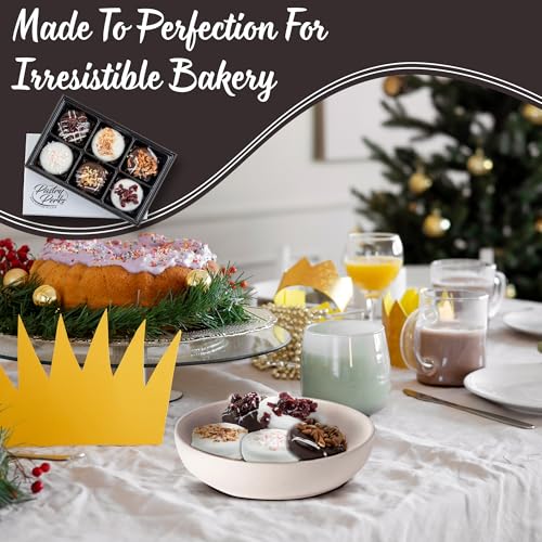 Pastry Perks 12 Gourmet Chocolate-Covered Cookies, Gift Basket – Holiday Gift Box for Men, Women, and Grandma – Birthday Treats & Food Delivery Gift Ideas - Image 5