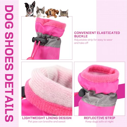 Donmnemb Dog Shoes For Small Dogs, Anti-Slip Dog Booties And Paw Protectors thumb #2