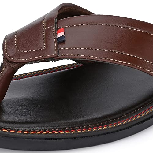 Image of Centrino Men's Slipper |Flip-Flop Slippers | Luxurious Comfort Every Step | Slip-On Ease, Minimalist Design | Perfect for Beach Days, Poolside Lounging, and Casual Wear (1302)