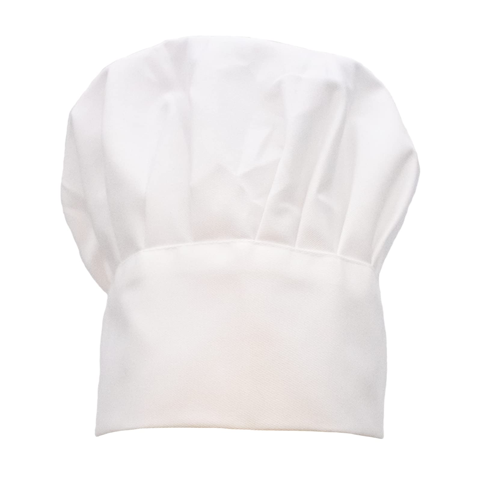 TRIXES Chef Hat - for Cooking & Baking in The Kitchen or Fancy Dress - Hats for a Baker/Chef Uniform - White