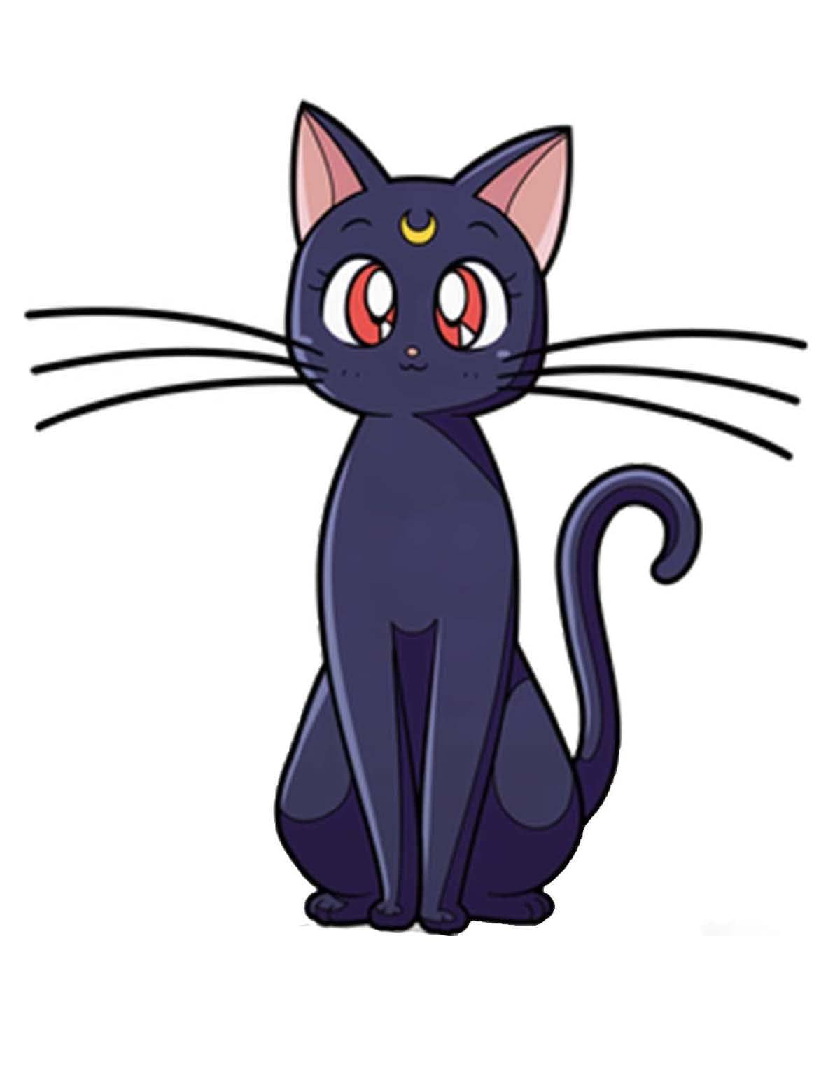 Sailor Moon FiGPiN Luna Classic 3-Inch Enamel Pin