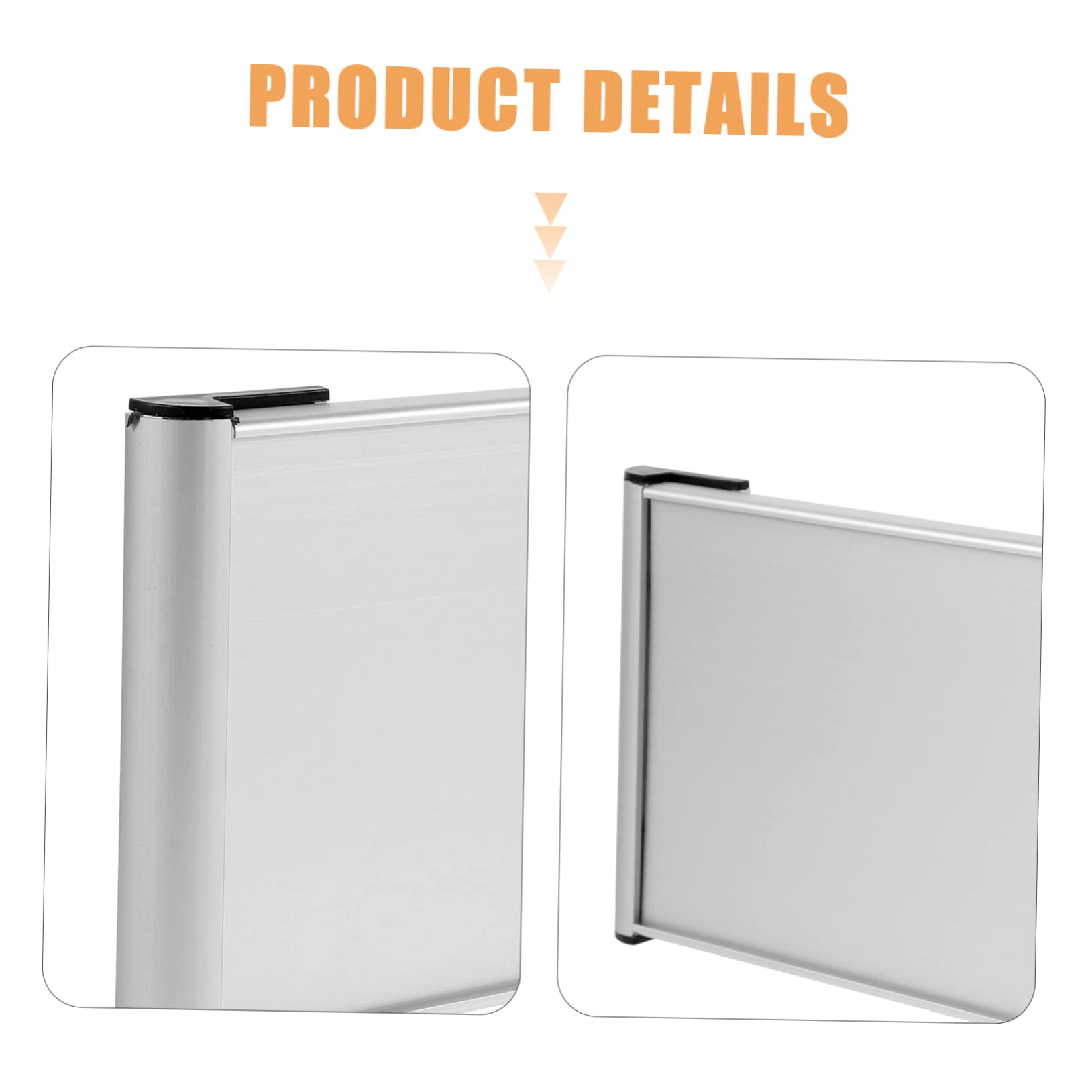 10piezas Placa De Nombre Aluminio Para Oficina Letrero Metálico Personalizable Para Puerta Signo De Identificación De Departamento Para Decoración De Espacios De Trabajo
