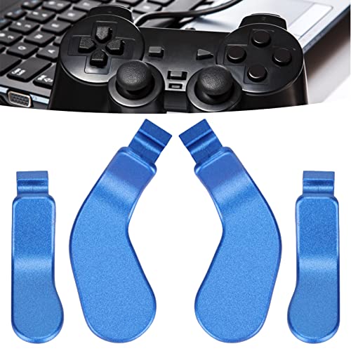 Image of Stainless Controller Paddles for One Series 2, Blue, 4 Pack Replacement