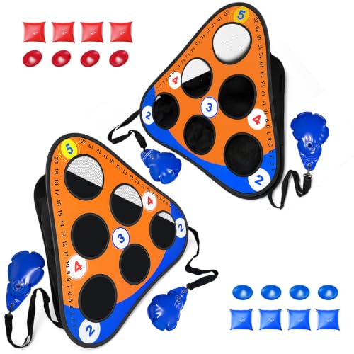 SETOXYX Pool Cornhole Board Set Pool Corn Hole Game Floating