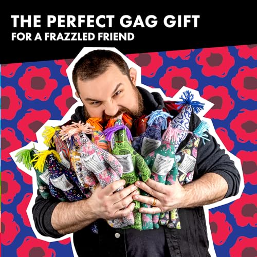 Dammit Doll – Classic Random Color, Stress Relief – Gag Gift – 1 Doll