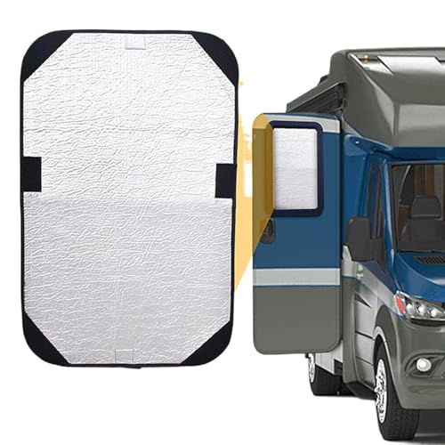 Persianas para Ventanas De Autocaravana,Cubierta Protectora UV para Remolque - Persiana Reutilizable con Aislamiento para Viajes, Camiones, Camping