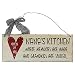 1 X Wooden Wall Plaque. 'Nana's Kitchen Where Memories are Made and Grandchildren are Spoiled'