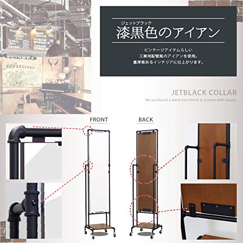 Amazon.co.jp: 塩川光明堂 キャスターミラー JETホイールスタンド