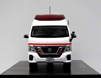 CAR-NEL 日産　PARAMEDIC パラメディック　救急車　ミニカー Amazon | 【CAR-NEL】1/43 日産 パラメディック 2018年 神奈川県