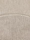 RugVista Clio, Dywan wewnętrzny i zewnętrzny, Nowoczesne, Ø 250 cm, Okrągły, Wysoki, Patio, Prać wyłącznie ręcznie, Odporne na promieniowanie UV, Beżowy