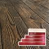 11 Natural Wood Grain Concrete Stamps Set of 5 | Made in USA | Polyurethane Rigid & Flexible Mats, Decorative Wood Plank Texture for Patios, Walkways & Driveways SM 5300/S-5