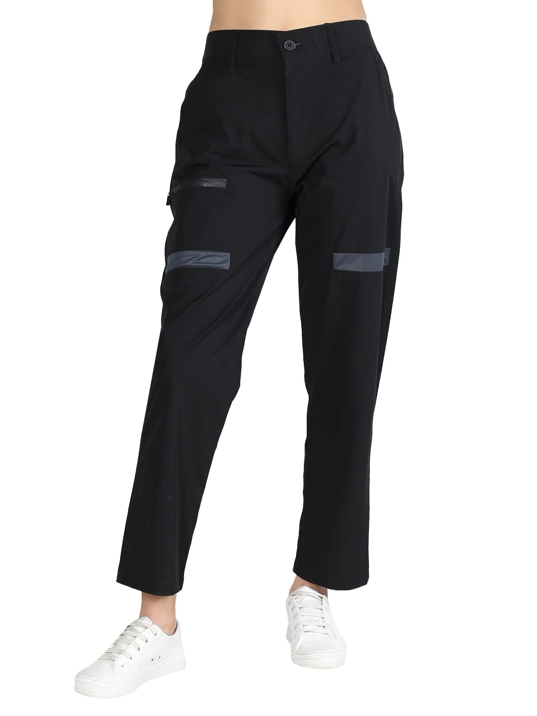 chkokko Women's Regular Fit Mid Rise Track Pant-picture-37