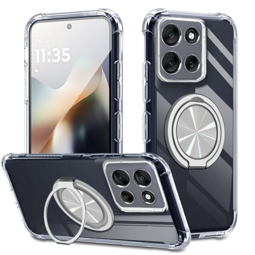 Motorola g66j / g66y / g56 5G �p �P�[�X 360°��]�X�^���h �����O�t�� �X�^���h�@�\ �c�����Ή� TPU �ی�P�[�X �J�o�[�w�� �V�F�� �N�o�[ �\�t�g �X�g���b�v�z�[���t�� �ϏՌ��� �����V�F�� ���g���[�� g66j �X