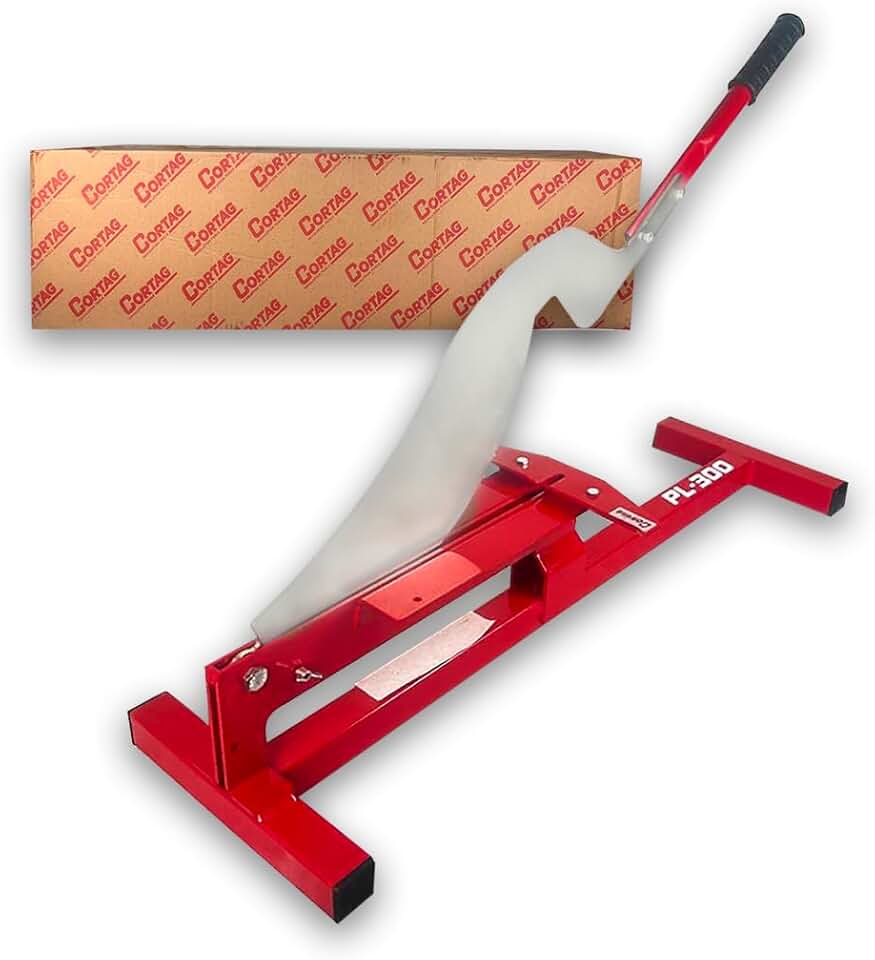 CORTAG Cortador de Piso PL300 30cm Manual para Cortar Piso Vinílico e Laminado Corte Reto (PL 300)