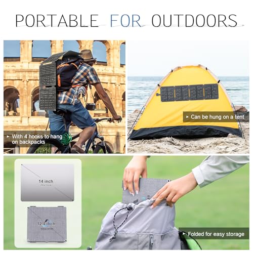 Werchtay YQSUS1489 Portable Solar Panel 30W Foldable Solar Charger thumb #3