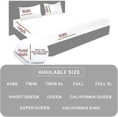 Bedify Bedding 100% Pure Silk Satin Sheet Set 4Pcs, Silk Fitted Sheet 15" Deep Pocket Mattress Fit,Silk Flat Sheet&Silk Pillowcases Set Soft Silk Sheets|Wrinkle Free Fade Resistant (Dark Ivory/King) #TOP5