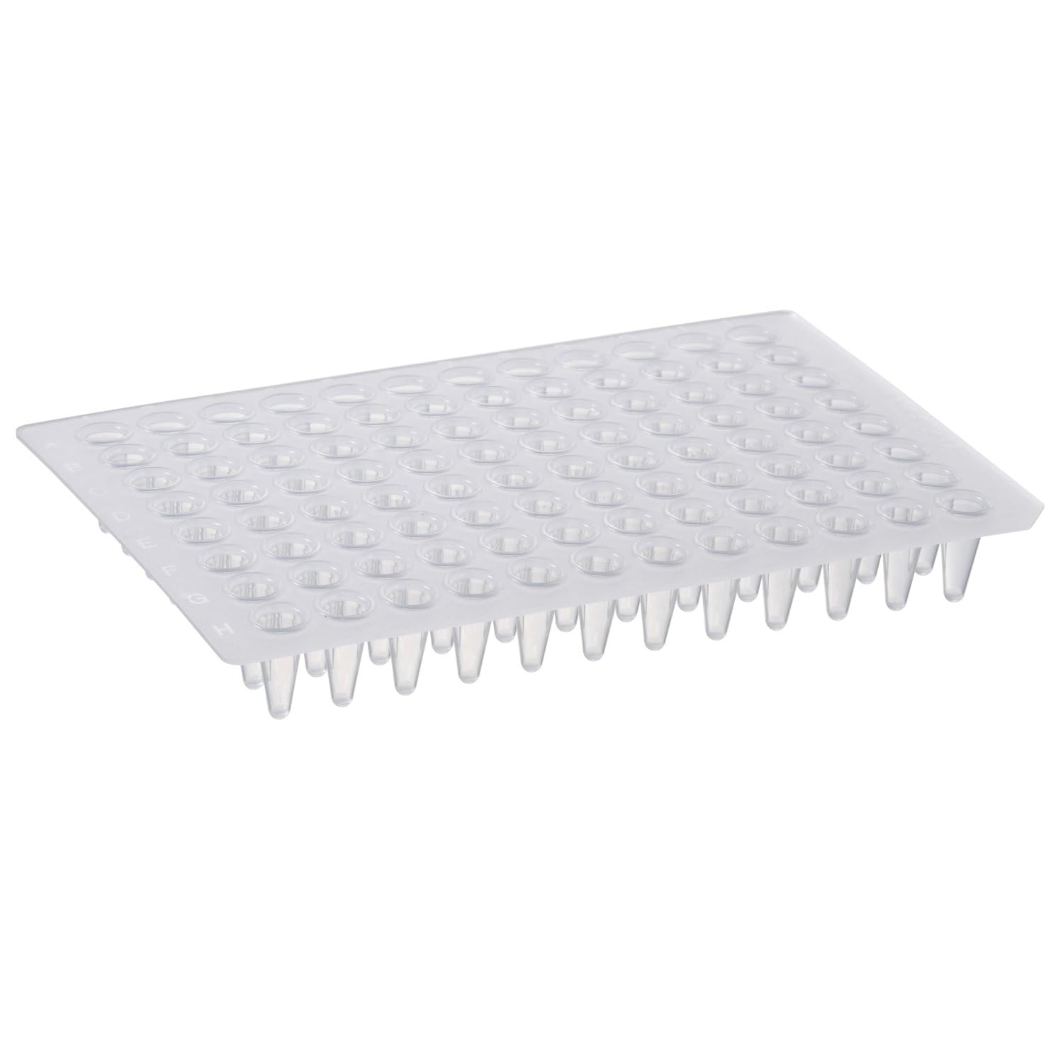WATSON-BIO-LAB, 137-674C, 0.1 mL, 96 Well PCR Plate, 10 Plates, Natural Color, Autoclavable, Non-Skirted, Made in Japan/Kobe