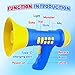 Rechargeable Voice Changer for Kid, Mini Megaphone,Toys for 3,4,5,7,8,9 Years Old Boy Girl Birthday Gifts, Microphone for Kids,Outdoor Games for Kids with Funny Sound Effects, Recording, Echo Function