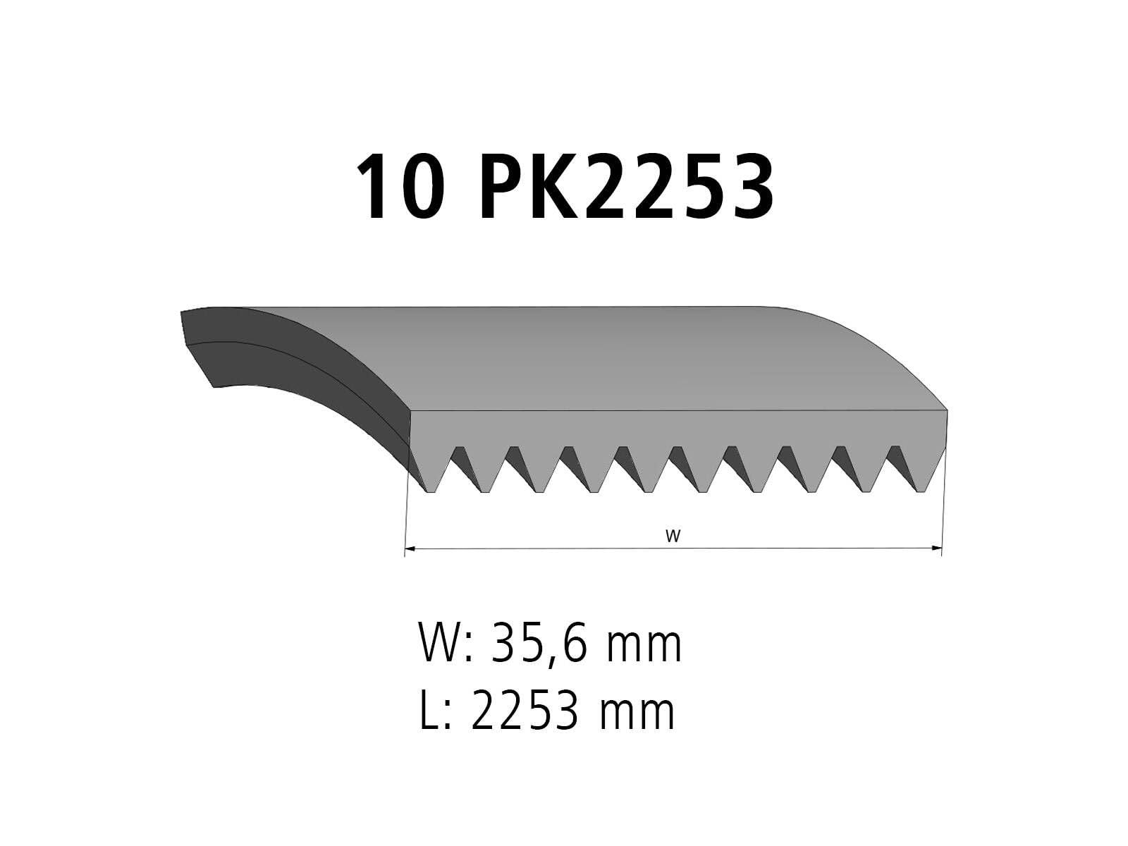 DT Spare Parts 4.80939 Cinghia servizi