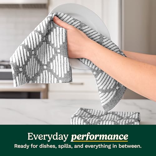 Image of Best Brands Cuisinart Cotton Kitchen Towels, 2-Pack 18x28, Bleach Safe