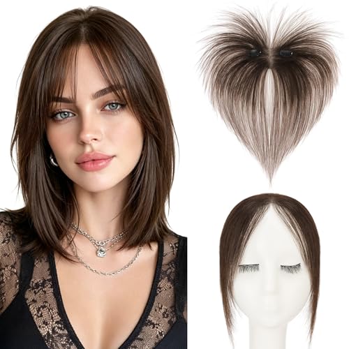 Hairro Clip In Bangs Real Human Hair
