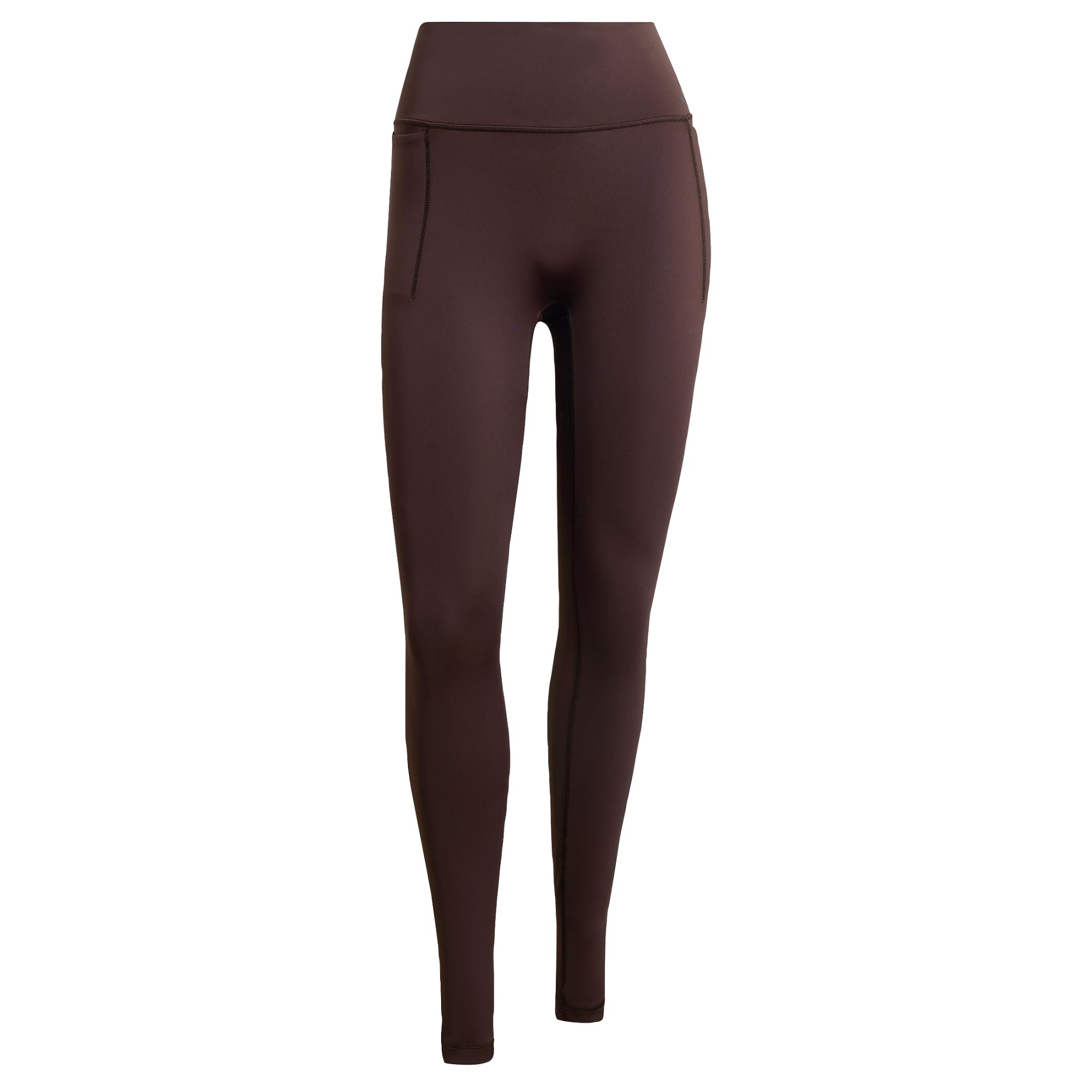 adidas Women's Optime Workout Full Length Leggings, Aurora Coffee, XXL