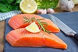 Fresh Norwegian Atlantic Salmon Fillets, Best Premium Quality in the US, Center Cut, Perfectly...