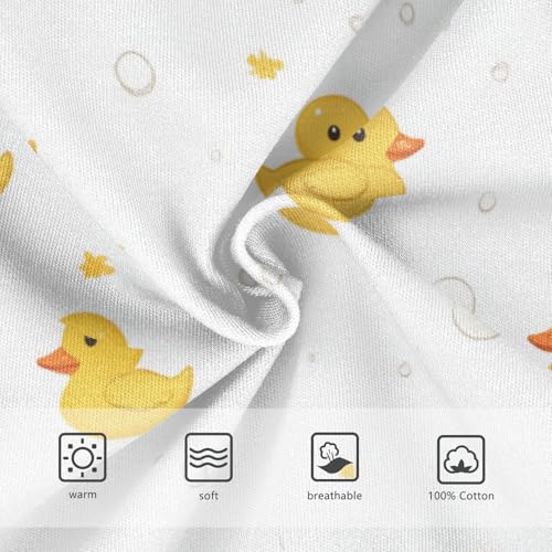 Wusikd Cute Capybara Boys' Underwear Cotton Ducks Boys Briefs Soft Toddler Underwear 2T3