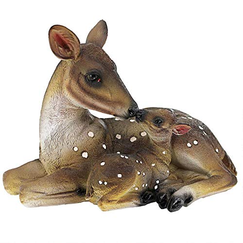 Design Toscano Mother's Love Doe and Fawn Statue: Small