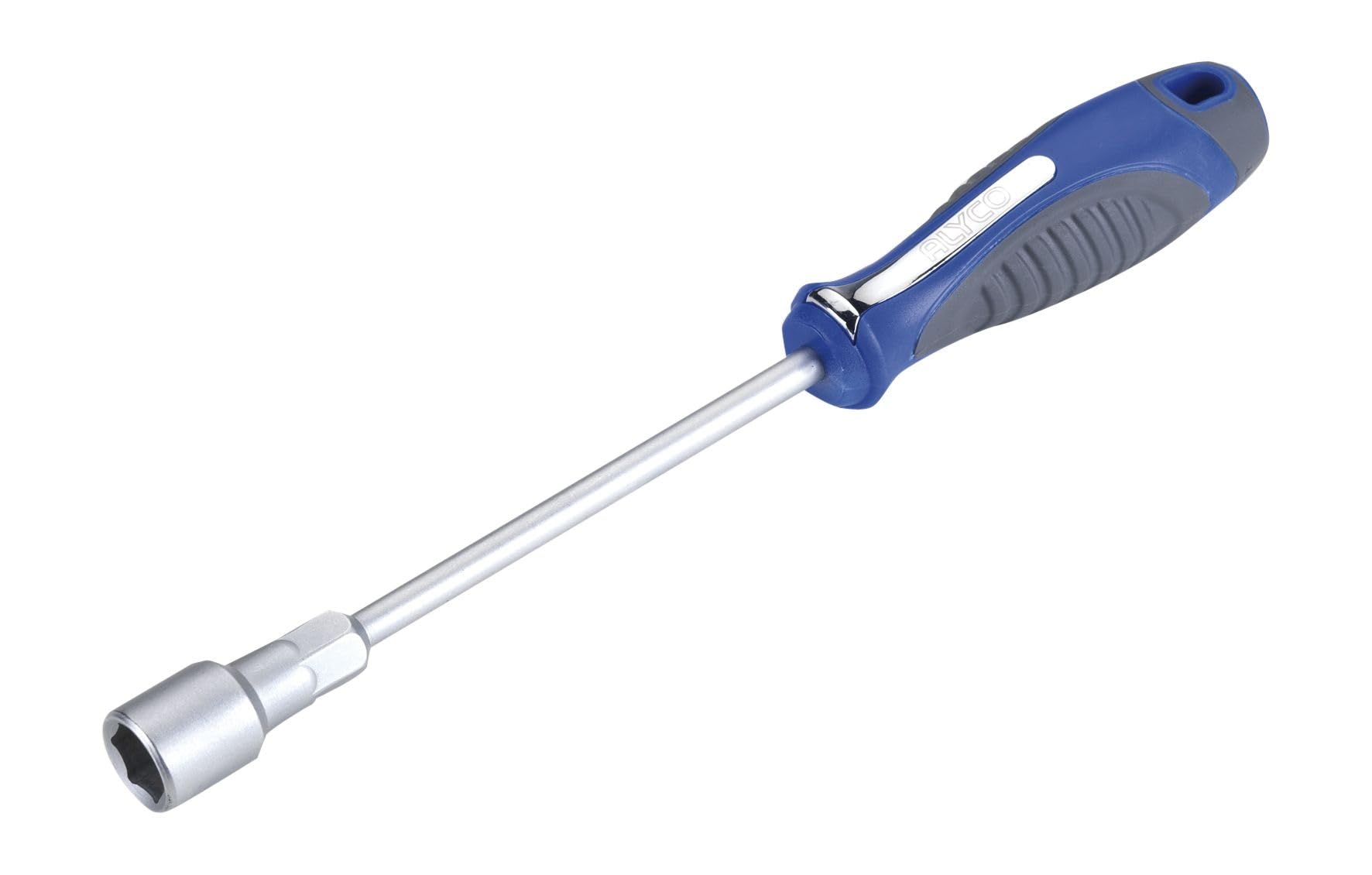 Hexagonal Screwdriver 11x150 mm with Socket, Ideal for screwing and unscrewing in Tight Spaces and Precision Work
