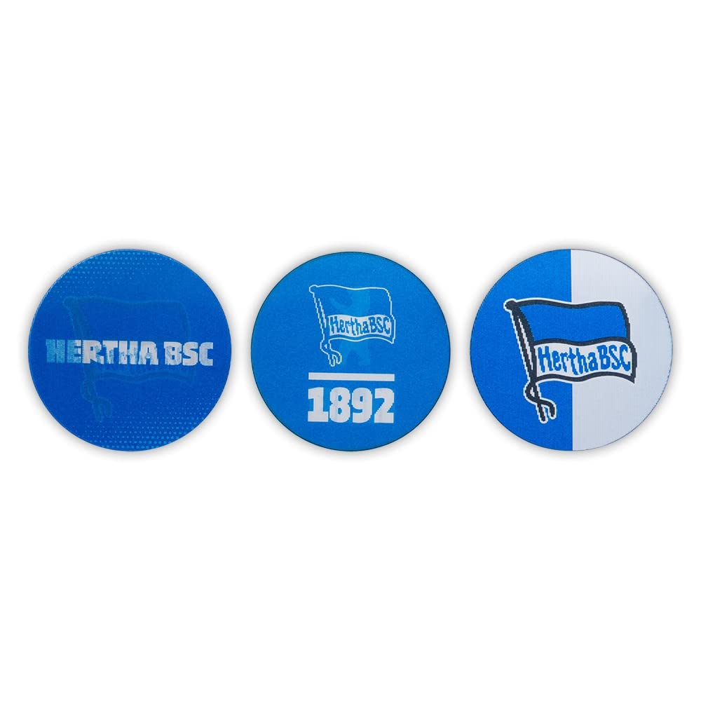 Hertha BSC Berlin Magnet 3er-Set mit Wechseleffekt Kühlschrankmagnet Lentikular Wackelbild
