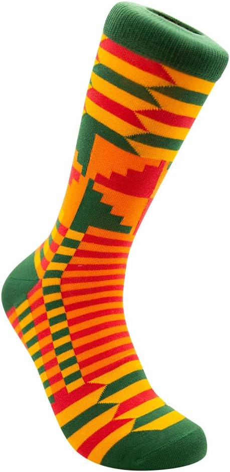 Tanaka Designs Premium African Print Socks For Men and Women