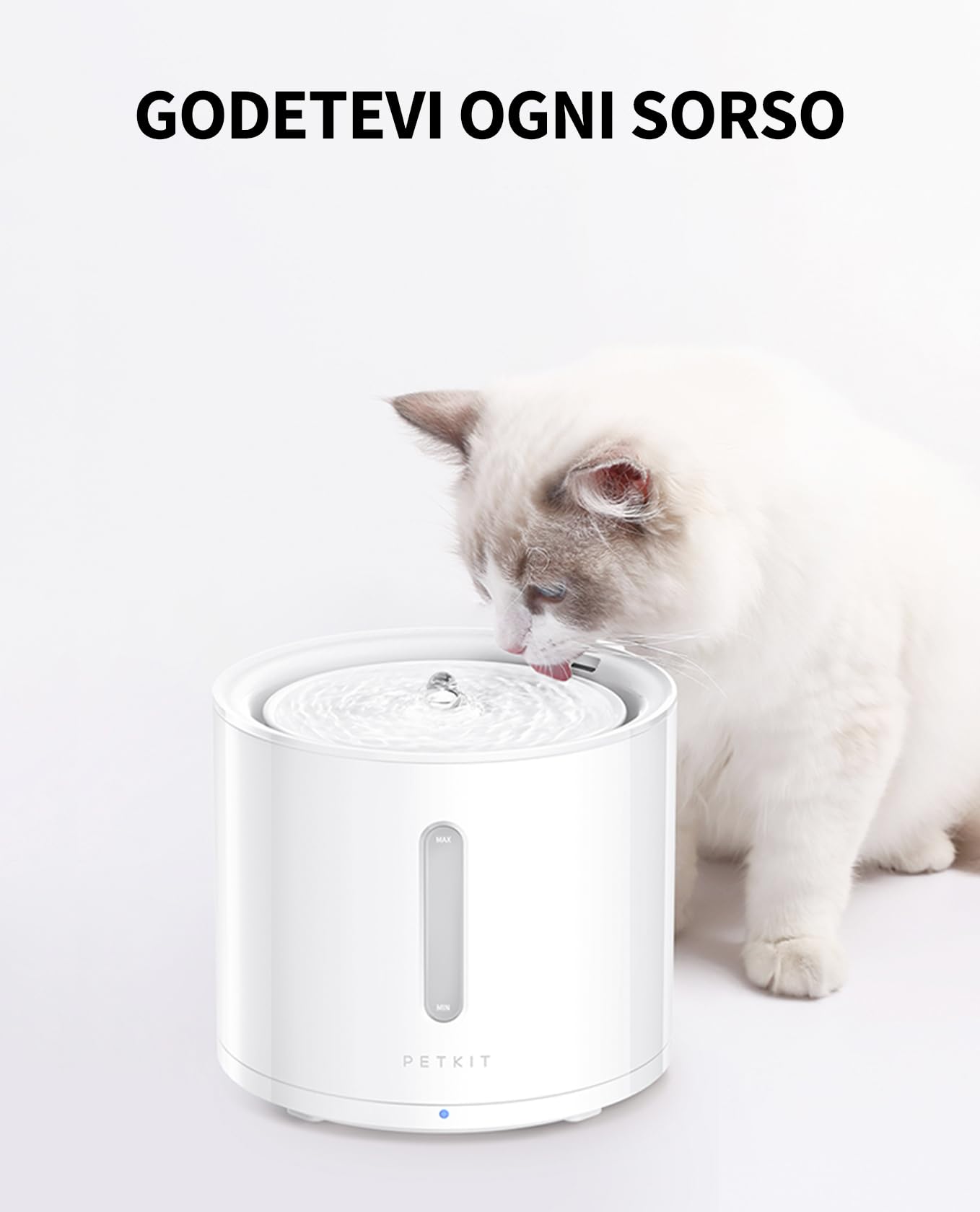 PETKIT Filtri Fontanella per Gatti, 5 Pezzi Filtro per Fontana per Gatti,Unità Filtranti per EverSWEET 2, EVERSWEET 3 e CYBERTIAL PUREDRINK