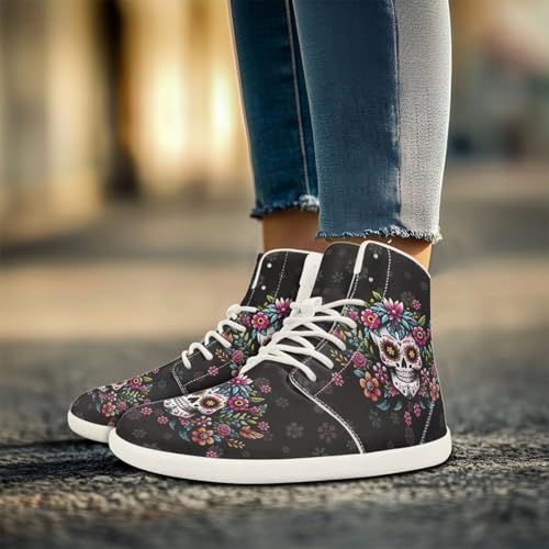 Fire Car Print Hiking Shoes Womens Outdoor Athletic Sports Shoes Walking Shoes Trail Running Shoes White Sole2