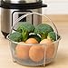Stainless Steel Steamer Basket, Vegetable Steamer Basket for Instant Pot, Accessories 6 or 8 quart, Instant Pot Insert with Silicone Gloves, Metal Strainer for Cooking Vegetable, Eggs, Pasta, Quinoa