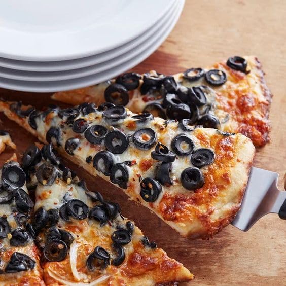 Royal Grove Black Olives l Low Fat Ready-to-Eat Healthy Snack, Source of Fibre l Enjoy as Topping for Pizza & Pasta l 3.1 KG| 2