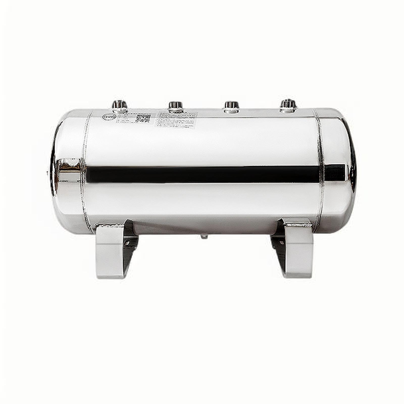 serbatoio aria Serbatoio d'aria professionale in acciaio inossidabile, Contenitori industriali ad alta pressione per lo stoccaggio di gas, per fabbriche/laboratori(40L/10.6Gal)