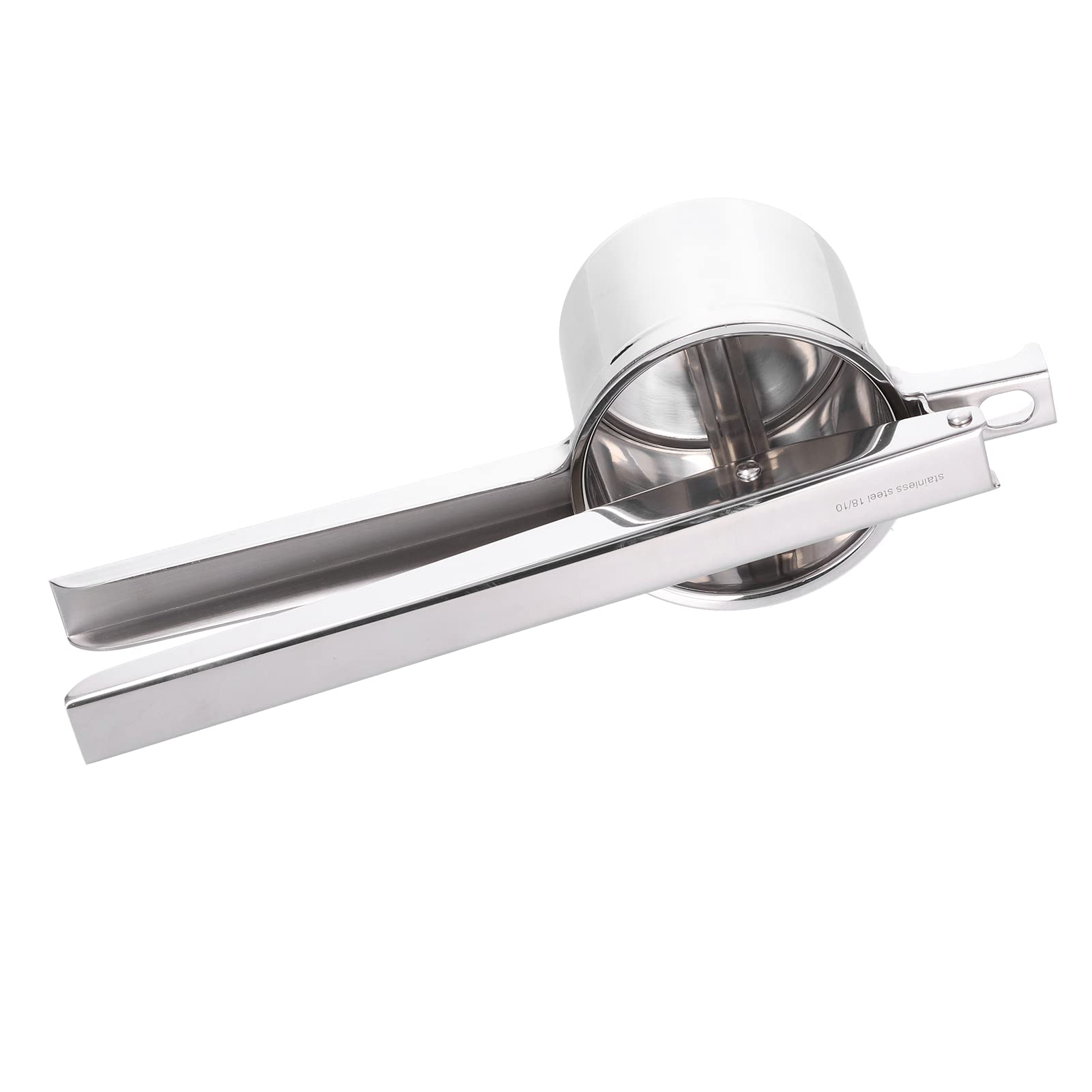 Yosoo Health Gear Exprimidor Manual de Acero Inoxidable Exprimidor de Jugo de Mano Agarre Ergonómico Pulido con Espejo Limpieza Fácil de Enjuague con Orificio para Colgar para Uso Doméstico de