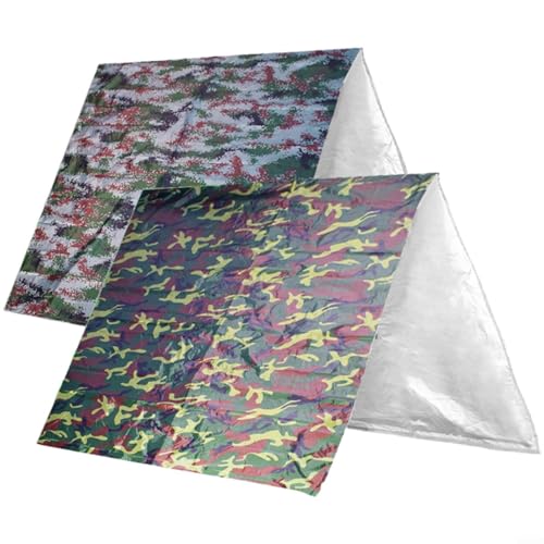 Fauhapyway Toldo impermeable para parque infantil al aire libre, para refugio de juegos, tela transpirable con protección UV resistente al desgarro, 132 x 226 cm (camuflaje)