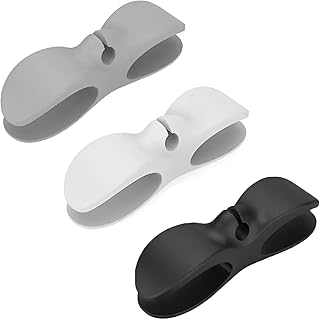 منظم كابلات - مجموعة تنظيم كابلات مطبخ للخلاطات وماكينات تحضير القهوة وحلل الضغط، 6 قطع