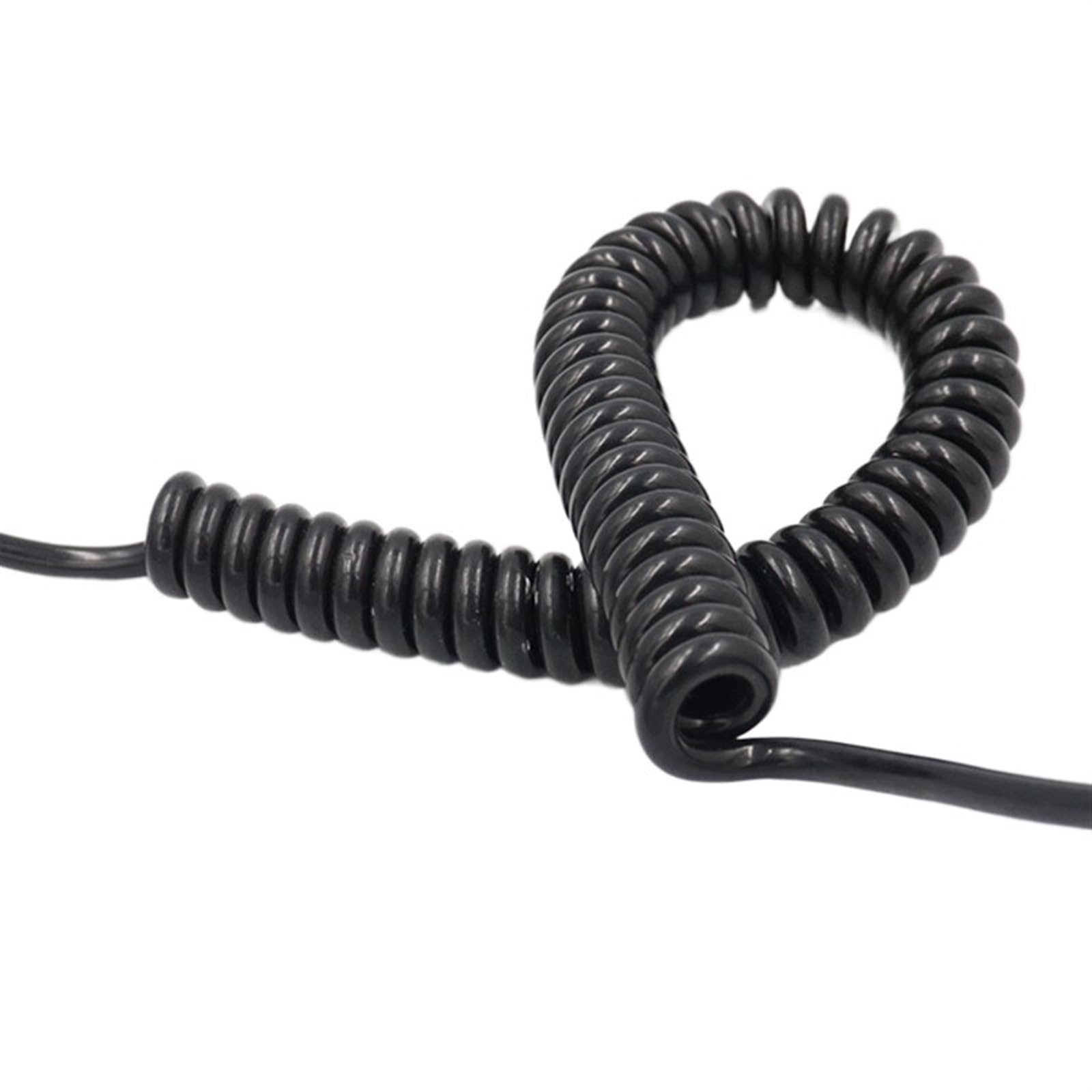 3-żyłowy kabel spiralny sprężynowy 22AWG | Przedłużenie spiralne z drutu teleskopowego o długości 1–15 metrów