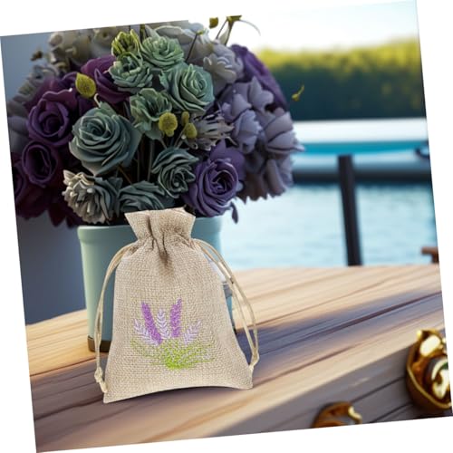 Bolsas de Lino con Diseño de Lavanda 22 piezas miniatura 6