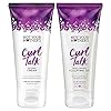 Not Your Mother's Curl Talk Frizz Control Sculpting Gel and Defining Cream (2-Pack) - 6 fl oz - Formulated with Rice Curl Complex - For All Curly Hair Types