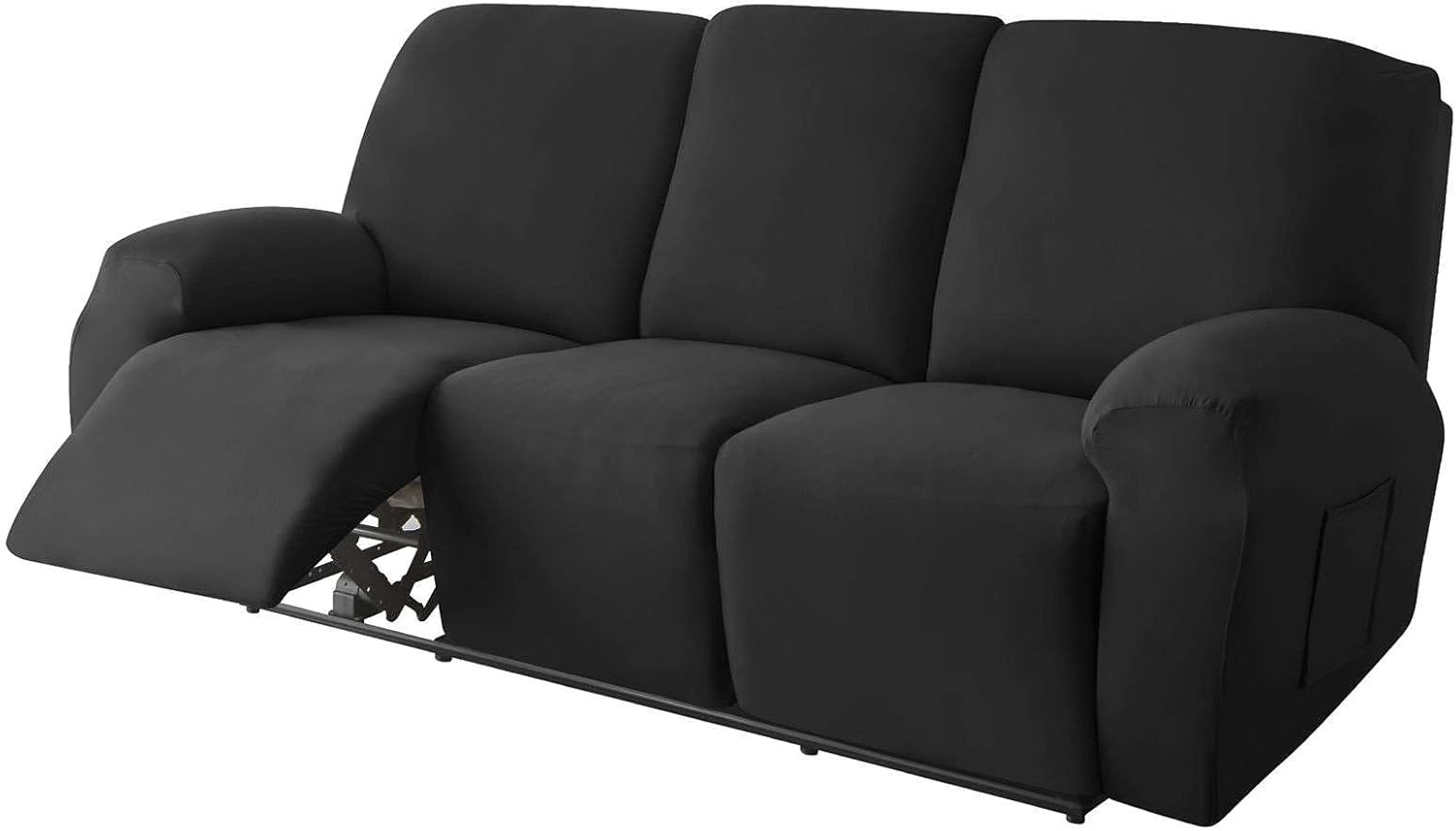 Polyester 8Piece Recliner Couch Covers 3 Seat, Stretch