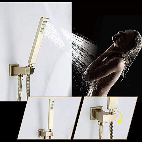 Mélangeur d'or et pommeau de douche anticalcaire pour eau dure - 7